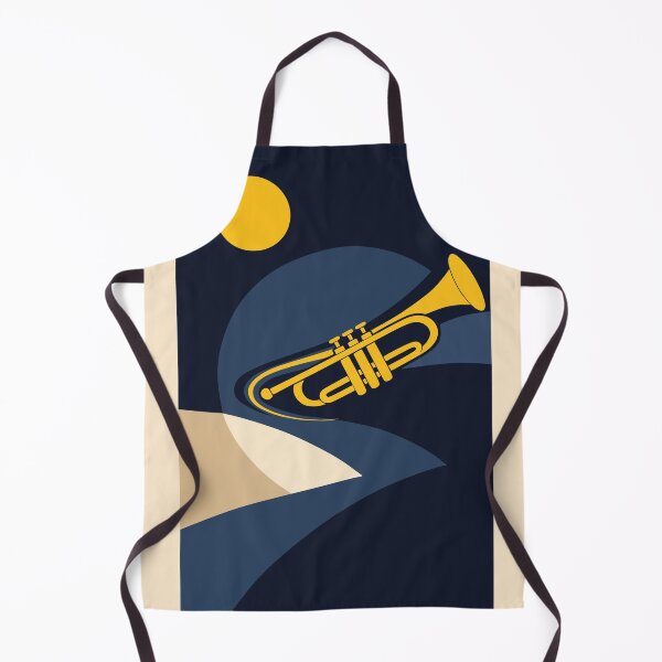Item preview, Modern Trumpet Jazz Print designed and sold by Studio pod Burom.