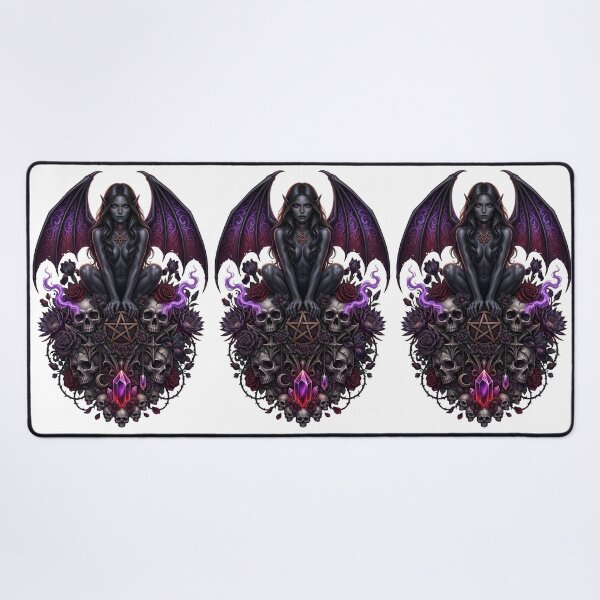 Item preview, Gothic Dark Succubus Occult Pentagram designed and sold by Sovereign Supply Co..