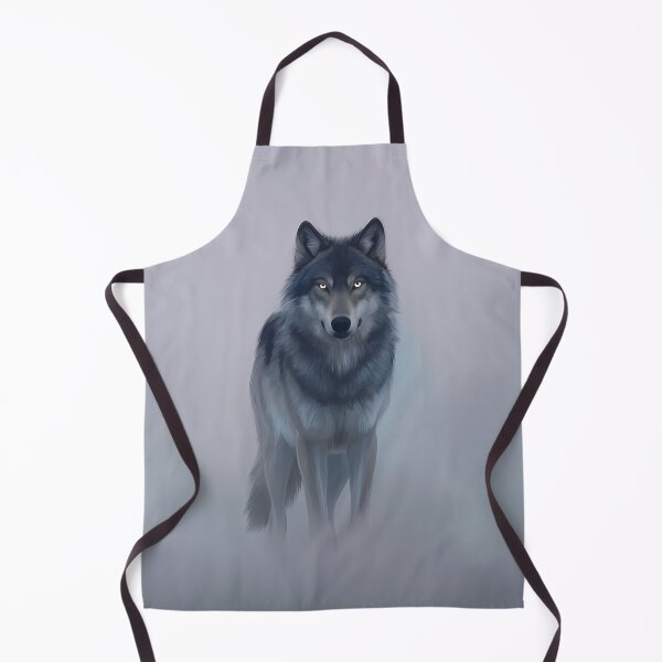 Item preview, Mystic Wolf in Winter Fog designed and sold by RkskArt.
