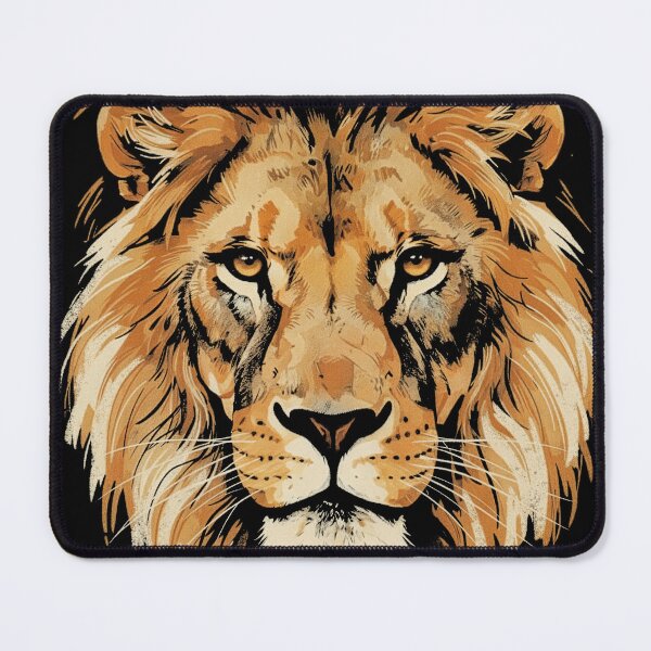 Item preview, Majestic Lion Head Watercolor Art designed and sold by d247.