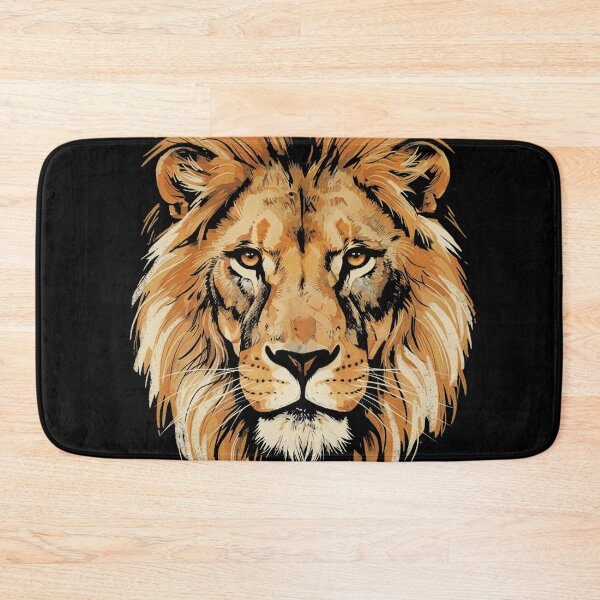 Item preview, Majestic Lion Head Watercolor Art designed and sold by d247.