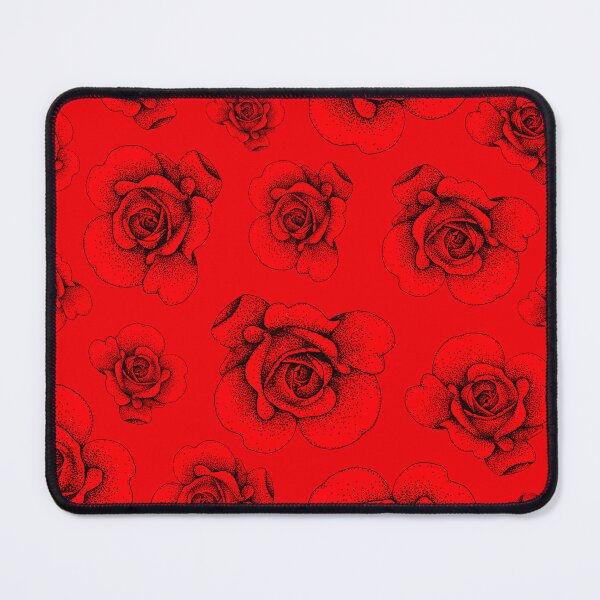 Item preview, Red Gothic Rose Pattern designed and sold by Flower Magic .