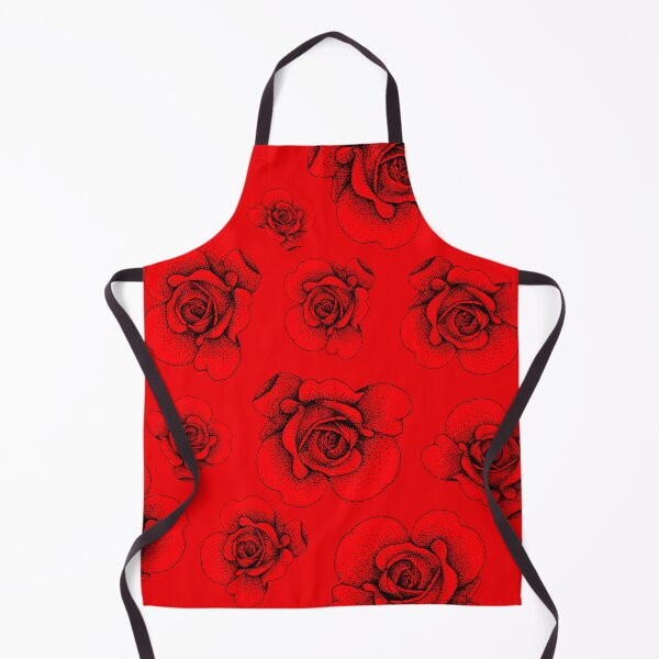 Item preview, Red Gothic Rose Pattern designed and sold by Flower Magic .