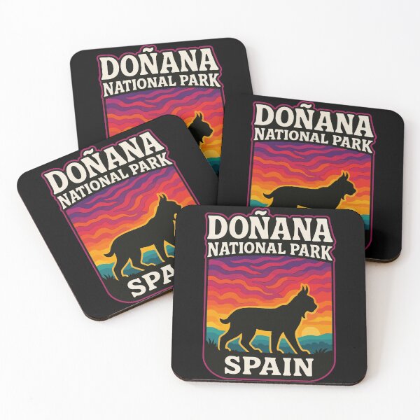 Item preview, Donana National Park Spain Trippy Art Travel designed and sold by TomFrontierArt.