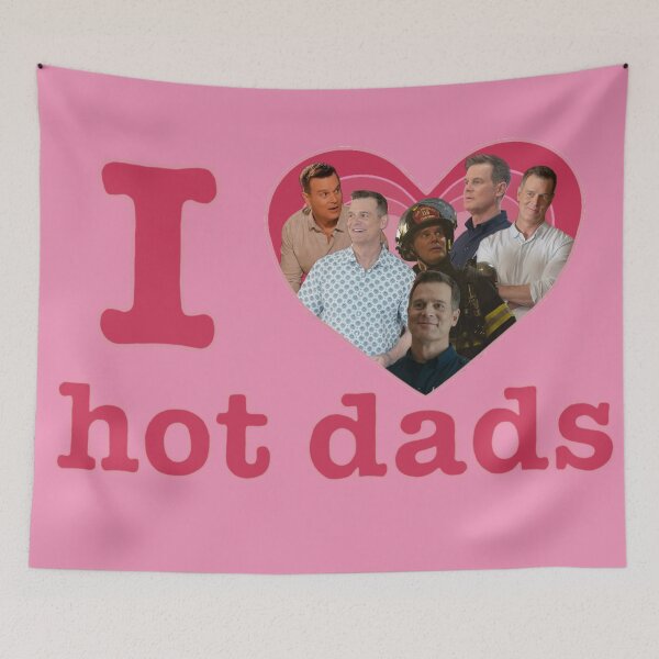 Item preview, I Love Hot Dads Bobby Nash designed and sold by carrie-does-art.