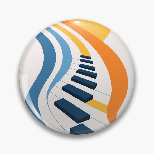 Item preview, Abstract Piano, Minimalist Music Art Print designed and sold by Studio pod Burom.