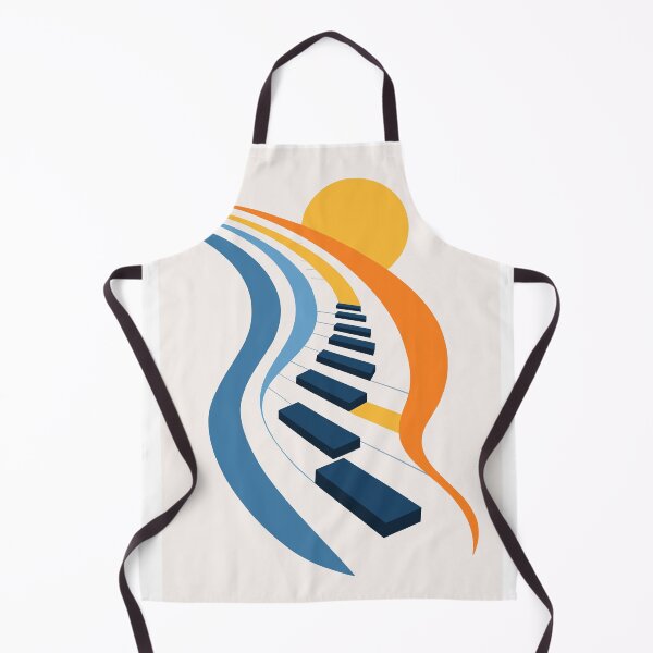 Item preview, Abstract Piano, Minimalist Music Art Print designed and sold by Studio pod Burom.