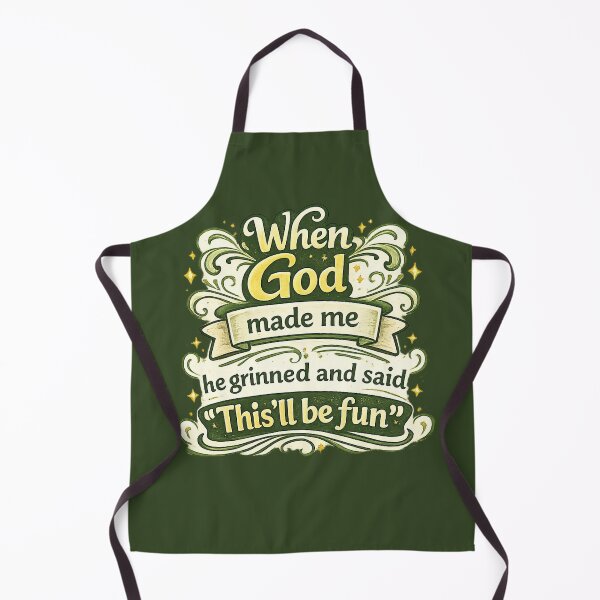 Item preview, God made me fun designed and sold by Someone Thinks It's Funny.