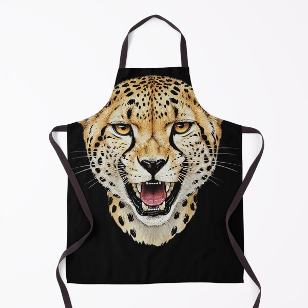 Item preview, Vibrant Green Cheetah Roaring Big Cat Graphic designed and sold by d247.
