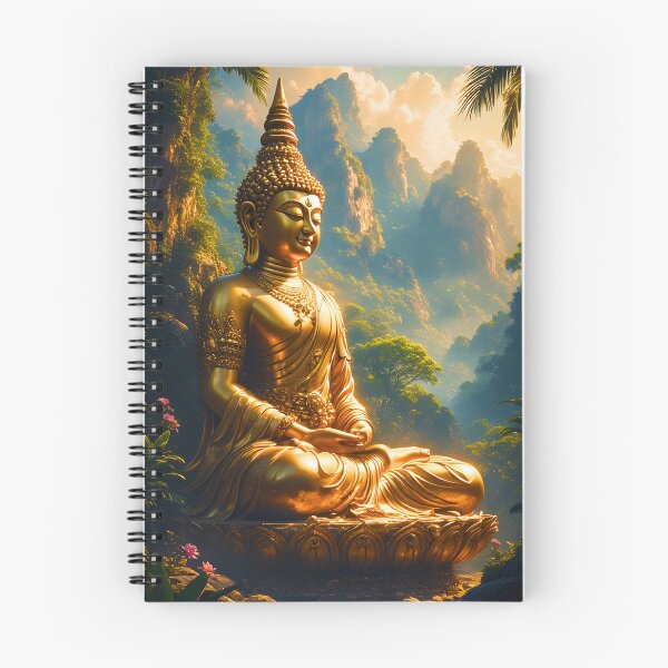 Item preview, Golden Meditation in the Thai Peaks designed and sold by ZenGrooves.