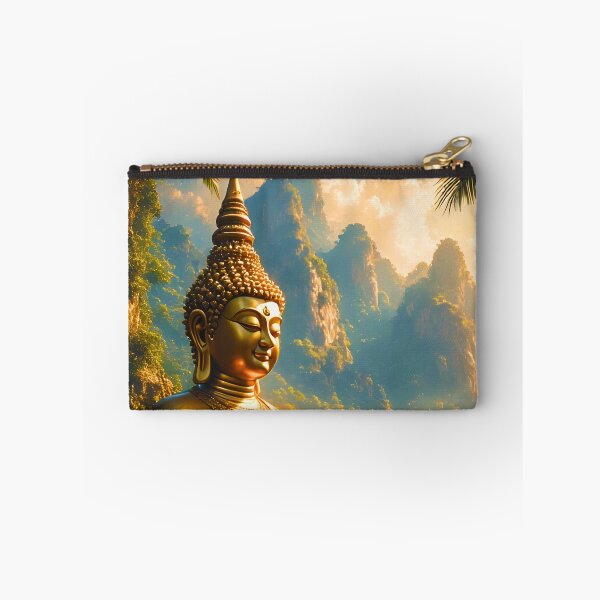 Item preview, Golden Meditation in the Thai Peaks designed and sold by ZenGrooves.