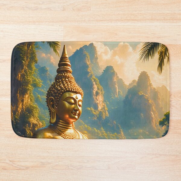 Item preview, Golden Meditation in the Thai Peaks designed and sold by ZenGrooves.