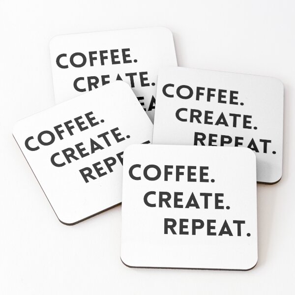 Item preview, minimal coffee typography shirt designed and sold by PR7M.