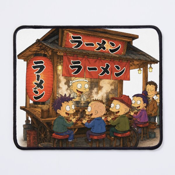 Item preview, Ramen Lover Japanese Typography – Ramen Addict Kanji Art designed and sold by XODAD.
