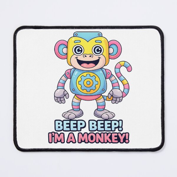 Item preview, Robot Monkey Cyberpunk T-Shirt designed and sold by SoftSproutstu.