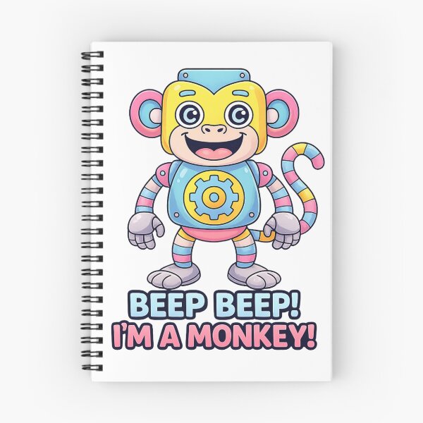 Item preview, Robot Monkey Cyberpunk T-Shirt designed and sold by SoftSproutstu.