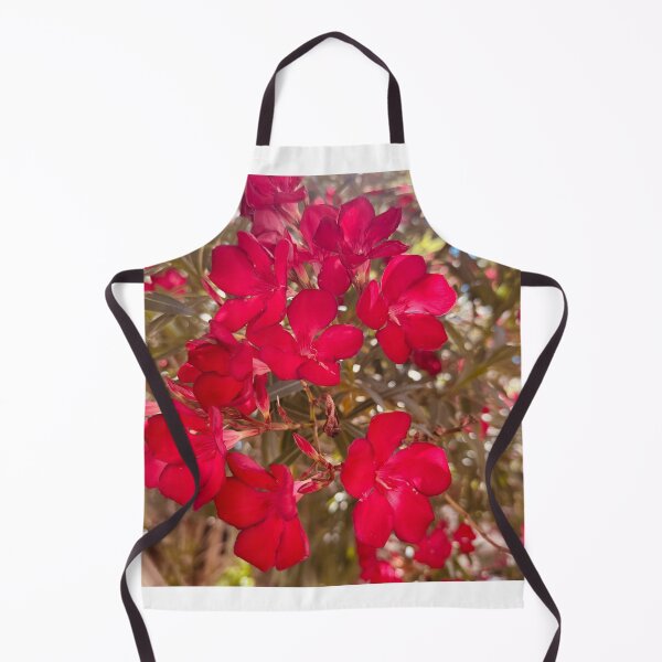 Item preview, Radiant Crimson Red Oleander Blossom Shrub designed and sold by BalkanBloom.