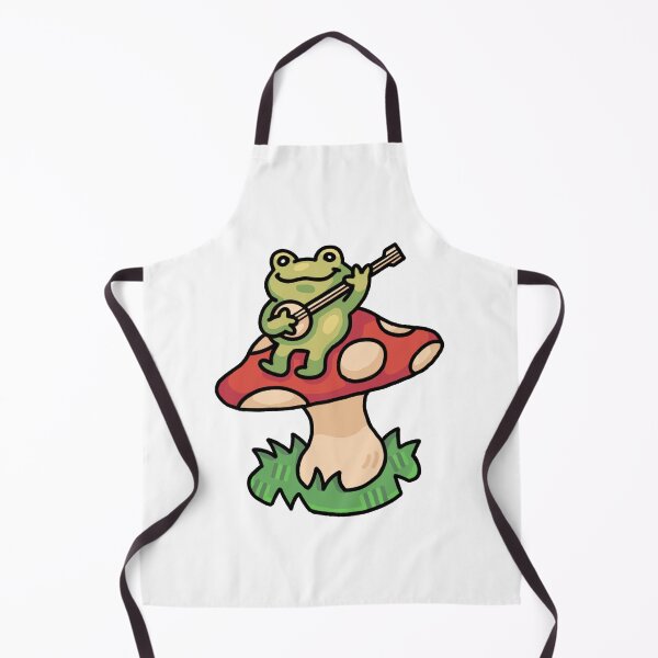 Item preview, Frog on Mushroom that Plays the Banjo designed and sold by RYCdraws.