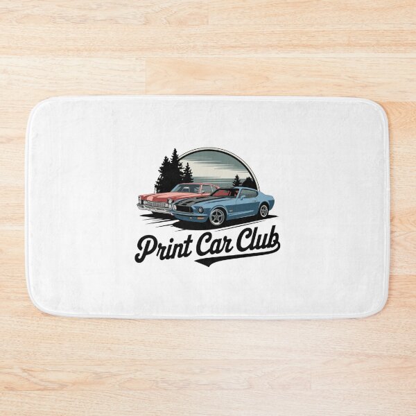 Item preview, Vintage Classic Car Print Car Club designed and sold by PrintCarClub.