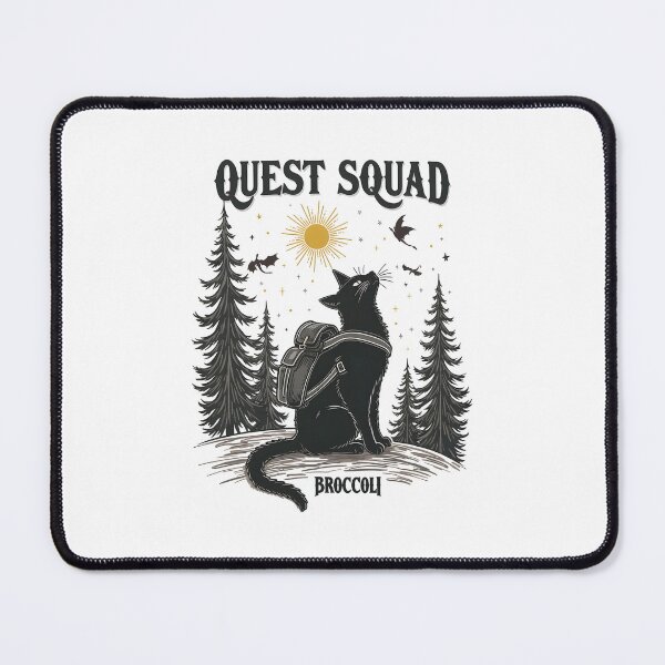 Item preview, Quest Squad Broccoli Dragon Fantasy Reader Bookish Book Lover designed and sold by b3ida-zl.