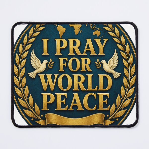 Item preview, Universal Peace Emblem designed and sold by Squiggle Happy.