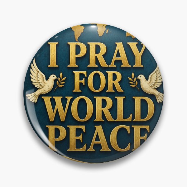 Item preview, Universal Peace Emblem designed and sold by Squiggle Happy.