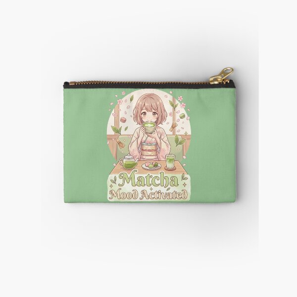 Item preview, Cute Kawaii Anime Girl Drinking Matcha Tea Funny Japanese Cafe Aesthetic Gift For Otaku Fans designed and sold by Im-Ara.