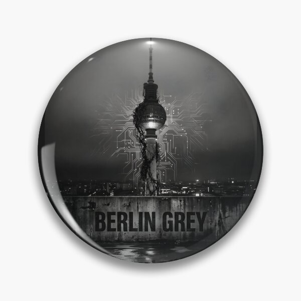 Item preview, Berlin Grey - Enigmatic Goth Industrial Cyberpunk City Art designed and sold by EnigmaticGoth.