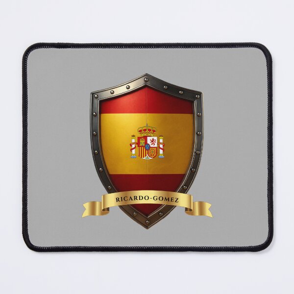 Item preview, Ricardo-Gomez Spanish Heritage Crest Shield designed and sold by Highlandkings.