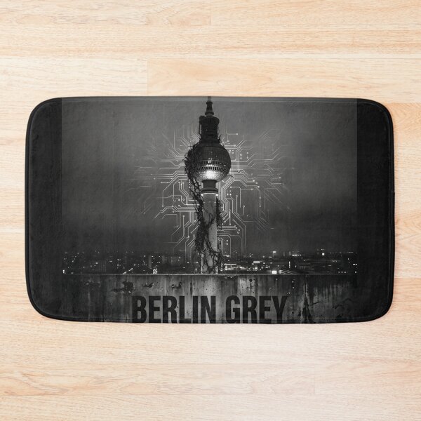 Item preview, Berlin Grey - Enigmatic Goth Industrial Cyberpunk City Art designed and sold by EnigmaticGoth.