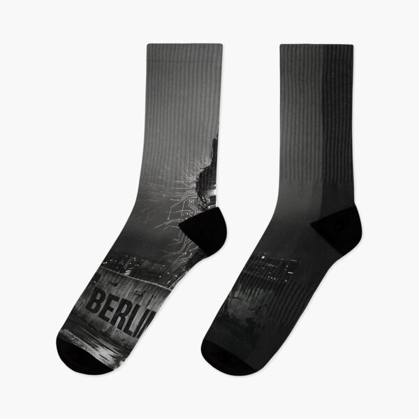 Item preview, Berlin Grey - Enigmatic Goth Industrial Cyberpunk City Art designed and sold by EnigmaticGoth.