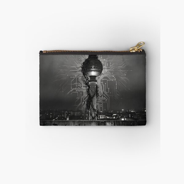 Item preview, Berlin Grey - Enigmatic Goth Industrial Cyberpunk City Art designed and sold by EnigmaticGoth.