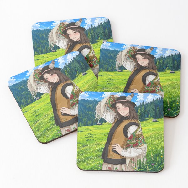 Item preview, Anime Girl in Polish Folk Costume designed and sold by TheRDA.
