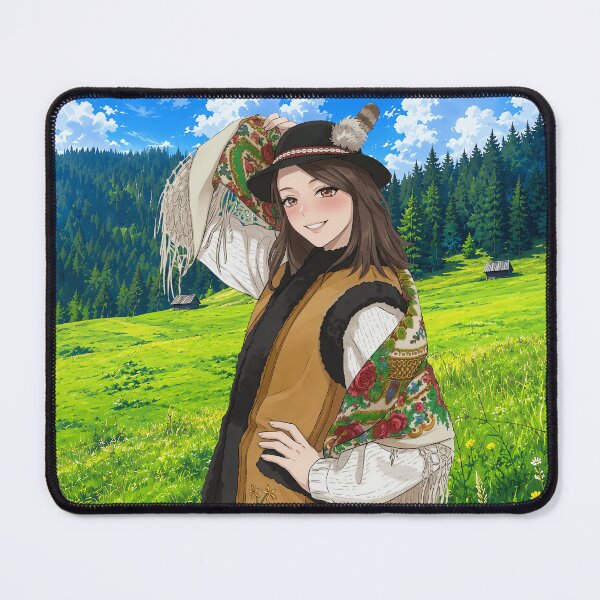 Item preview, Anime Girl in Polish Folk Costume designed and sold by TheRDA.