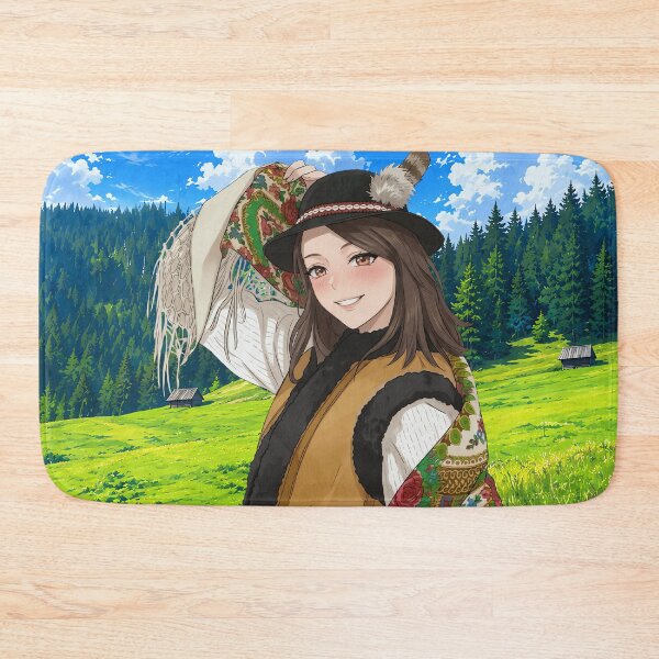 Item preview, Anime Girl in Polish Folk Costume designed and sold by TheRDA.