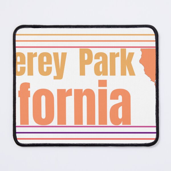 Item preview, Monterey Park California City Marked On Map designed and sold by TheIconSmith.