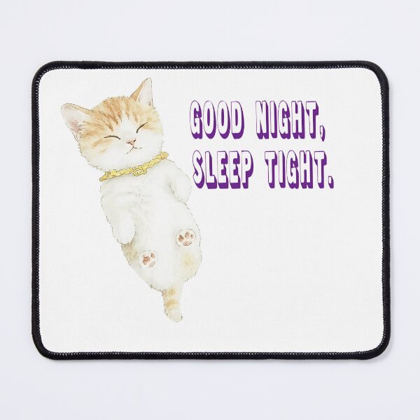 Item preview, Cute Sleeping Cat Illustration - Cozy Kawaii Kitten Art designed and sold by XODAD.
