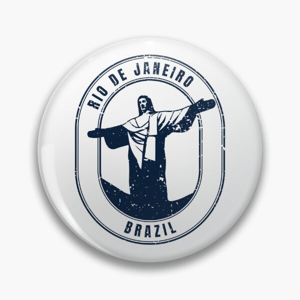 Item preview, Vintage Rio de Janeiro Travel Badge designed and sold by RickTShop.