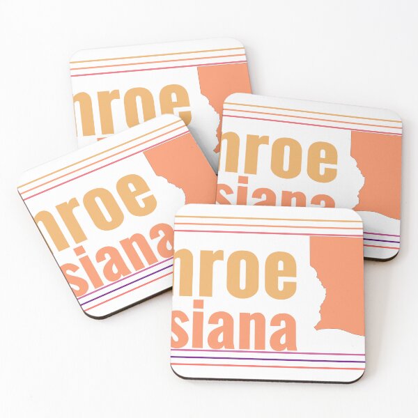 Item preview, Monroe Louisiana City Marked On Map designed and sold by TheIconSmith.