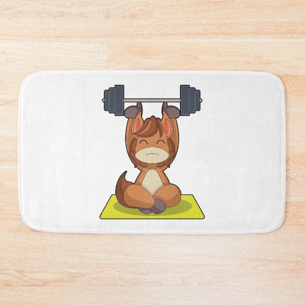 Item preview, Horse Bodybuilder Barbell Bodybuilding designed and sold by Snabdesign84.