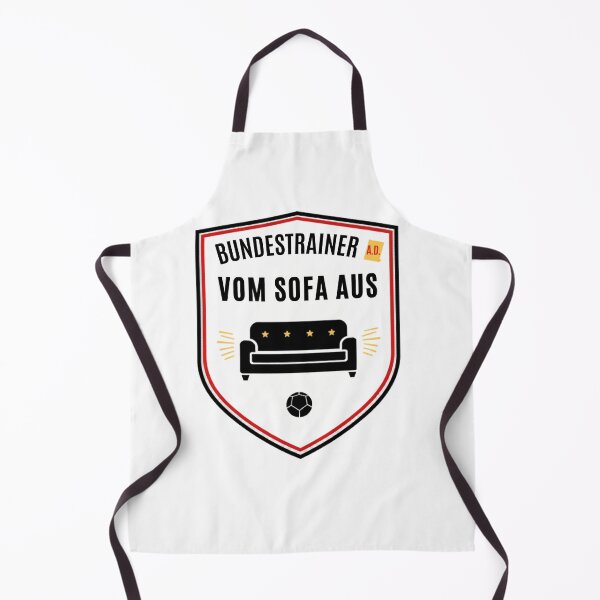 Item preview, National coach from the sofa | Funny football fan shirt Germany couch coach designed and sold by FashionFlairLab.
