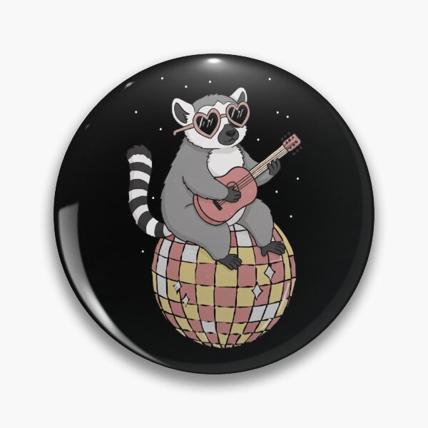 Item preview, Funny Lemur Disco Ball Guitar Rave Zoo Boys Girls Kids designed and sold by rafaeltto.
