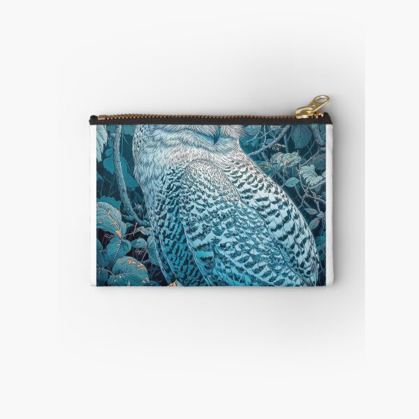 Item preview, Majestic Snowy Owl Art: Ethereal Winter Forest Wildlife Illustration designed and sold by aune-co.