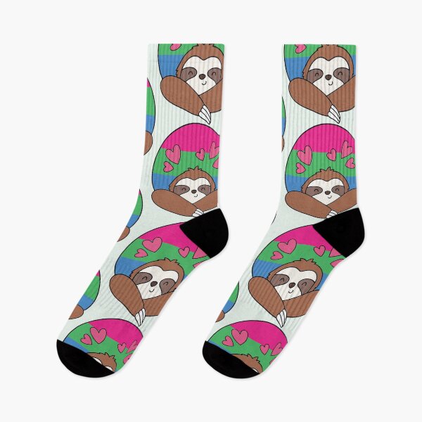 Item preview, LGBTQ Sloth - Cute Polysexual Pride Design designed and sold by Cannaxes Studio.