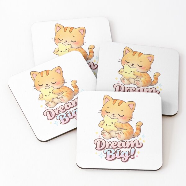 Item preview, Dream Big Cat T-Shirt Design designed and sold by SoftSproutstu.