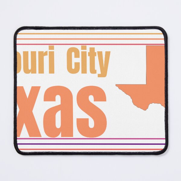 Item preview, Missouri City Texas City Marked On Map designed and sold by TheIconSmith.
