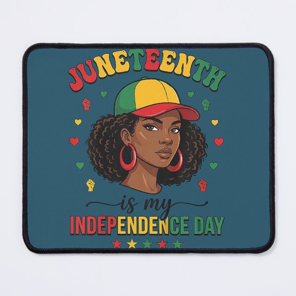 Item preview, Juneteenth 1865 Freedom Day Black Women African Afro designed and sold by LizzelFanArt.