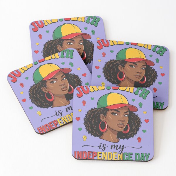 Item preview, Juneteenth 1865 Freedom Day Black Women African Afro designed and sold by LizzelFanArt.
