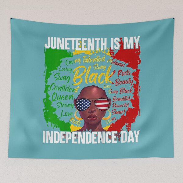 Item preview, Juneteenth 1865 Freedom Day Black Women Girl African Afro designed and sold by MichelLoveHaris.