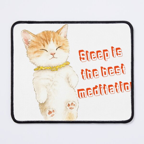Item preview, Copy of Cute Sleeping Cat Illustration - Cozy Kawaii Kitten Art designed and sold by XODAD.